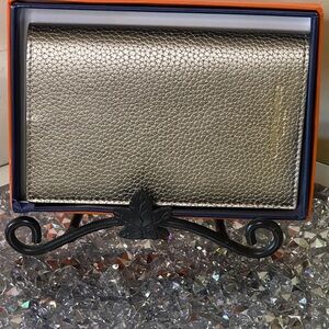 NWT/NIB Campo Marzio Unisex Leather Passport Holder. Retail $55.00